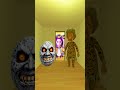 EVIl Granny and Moon Wake Up vs Nextbots in GMod Hotel