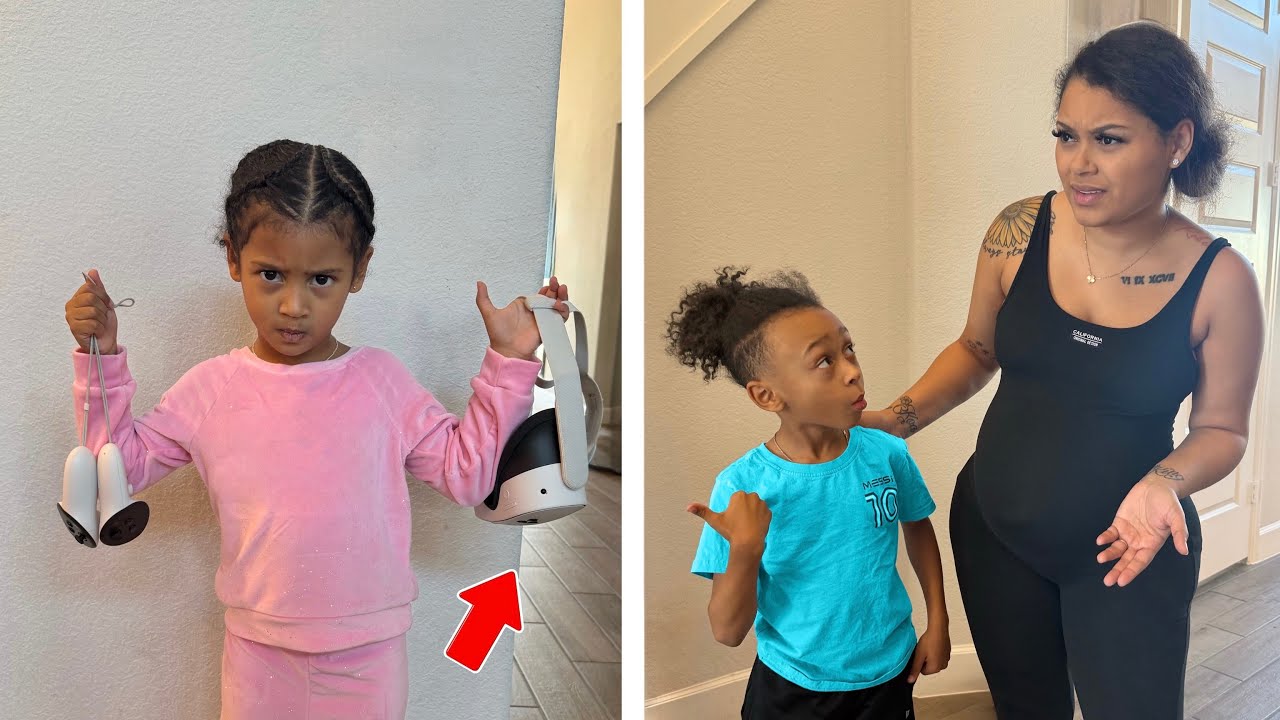 LITTLE SISTER Gets JEALOUS Of SIBLINGS META QUEST 3, What Happens Next Is Shocking