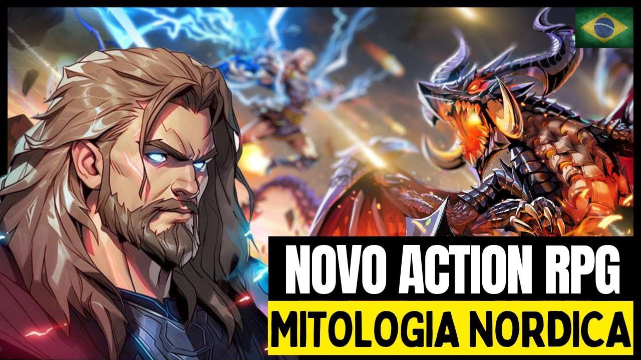 HADES MOBILE? - MYTH : GODS OF ASGARD!! NOVO JOGO EM BETA NORDICO