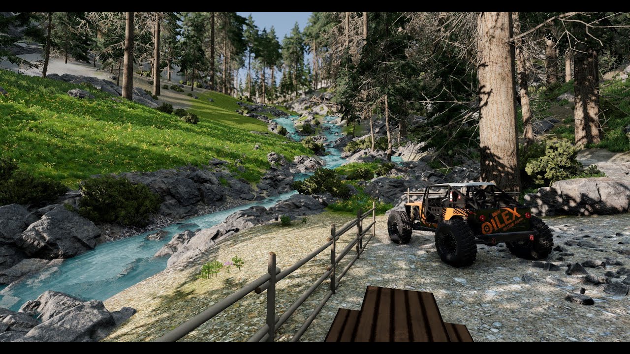 Realistic crawling on beamng | Crawling Lands Trailer map - YouTube
