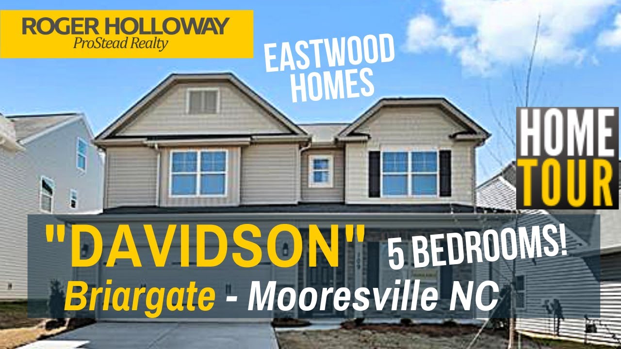 DAVIDSON at Briargate from Eastwood Homes in Mooresville NC YouTube