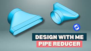 Pipe Reducer 3D Model Tutorial in Shapr3D