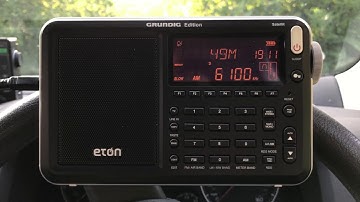 Sangean ATS-909x versus Eton Satellit: KCBS Pyongyang, 6100 kHz, North Korea