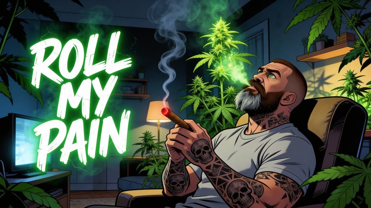 **Roll My Pain | SlowBurnKush | 420 Soul Music For You**