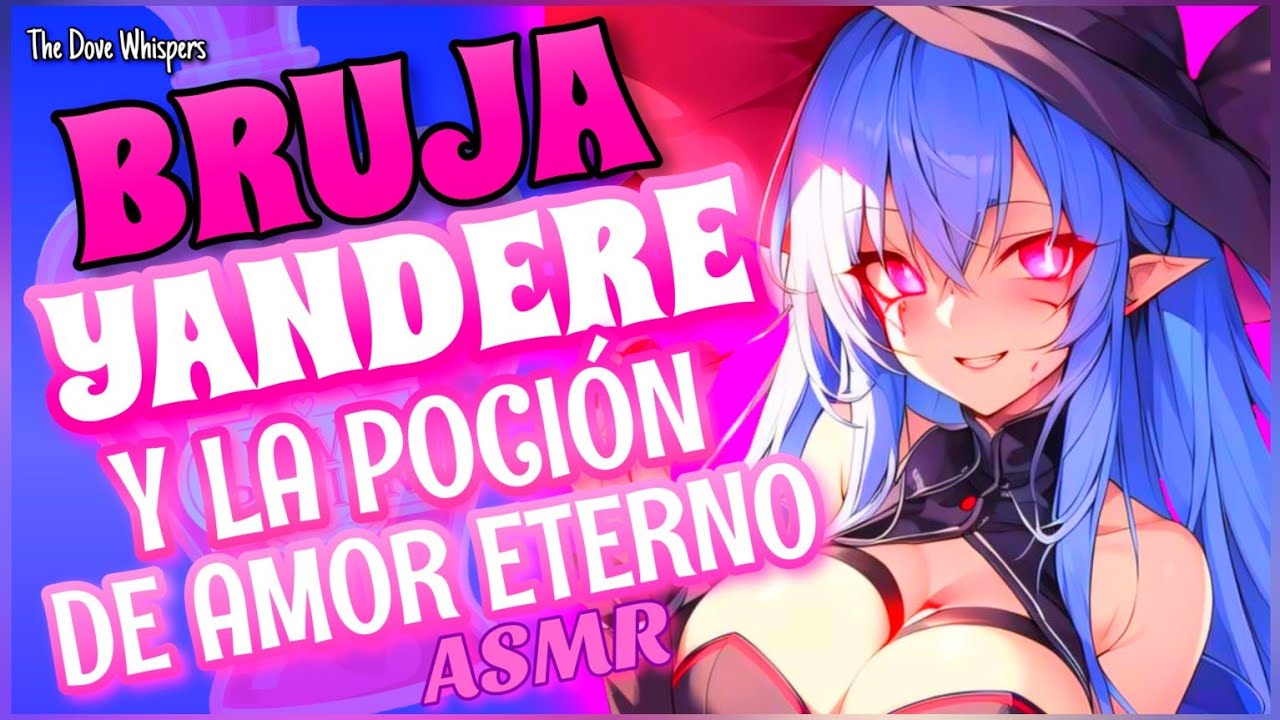Por siempre mío 🔮~BRUJA YANDERE me da una pócima de AMOR ETERNO~ Halloween ASMR Roleplay Anime