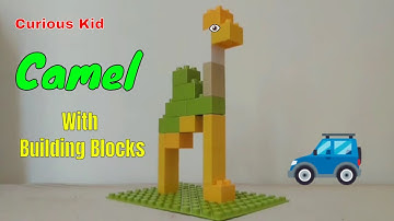 How to build a Camel from building blocks (LEGO, duplo, LEPIN, DIY, large blocks)