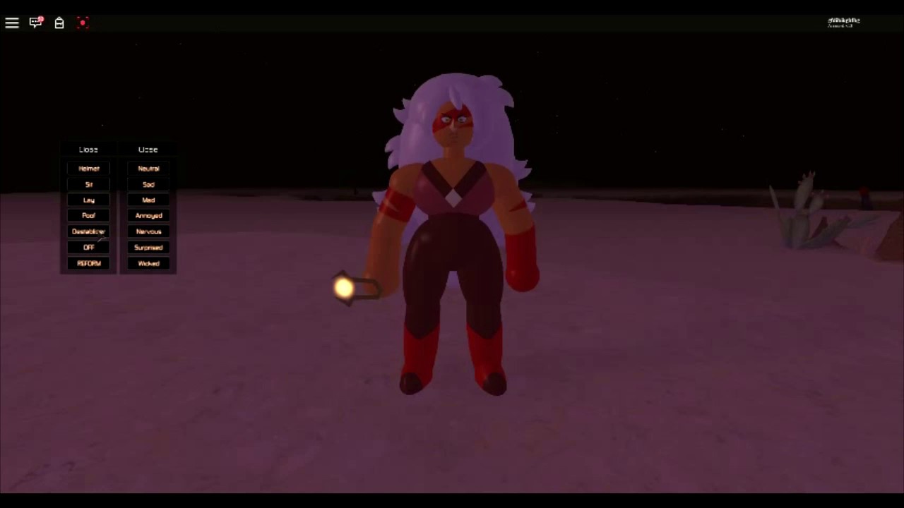 Roblox Steven Universe 3d Roleplay Jasper Youtube - face glitch steven universe 3d roleplay roblox youtube