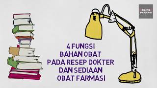 4 Fungsi Bahan Obat Pada Resep Dokter dan Sediaan Obat Farmasi 4 Fungsi Bahan Obat Pada Resep Dokter dan Sediaan Obat Farmasi