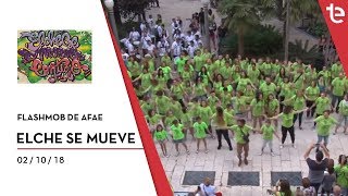 AFAE FLASHMOB 18 10 02 ELCHE SE MUEVE CONTIGO