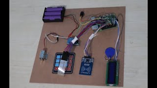 Raspberry Pi Based Secure Door Lock System Using Rfid and LCD Display