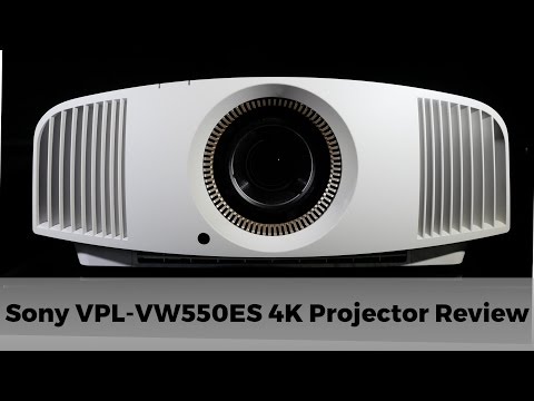 Sony VPL-VW550ES 4K SXRD Projector Review