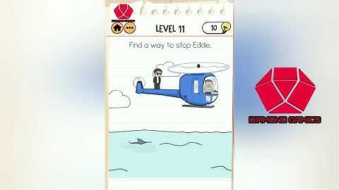 Brain Test 2 Smith and Joe Part 1 Level 11 find a way to stop eddie