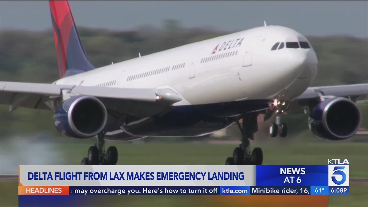 Delta flight from LAX makes emergency landing