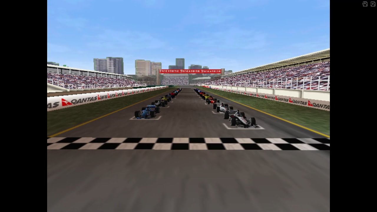 F1 Racing Championship (1999) — Round 1 Australia GP | Michael Schumacher Gameplay