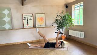 4/10 – Scissors with Pilates Ring from Build & Fitness