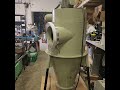 Typhoon extrema 10 hp cyclone dust collector 6400cfm dc2100