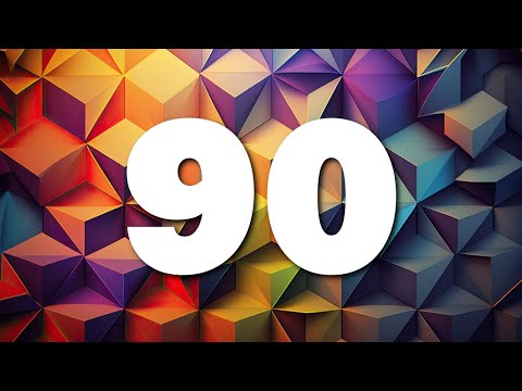 0:90 Geometric countdown timer