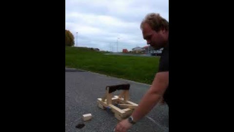 Our first model of a roman onager