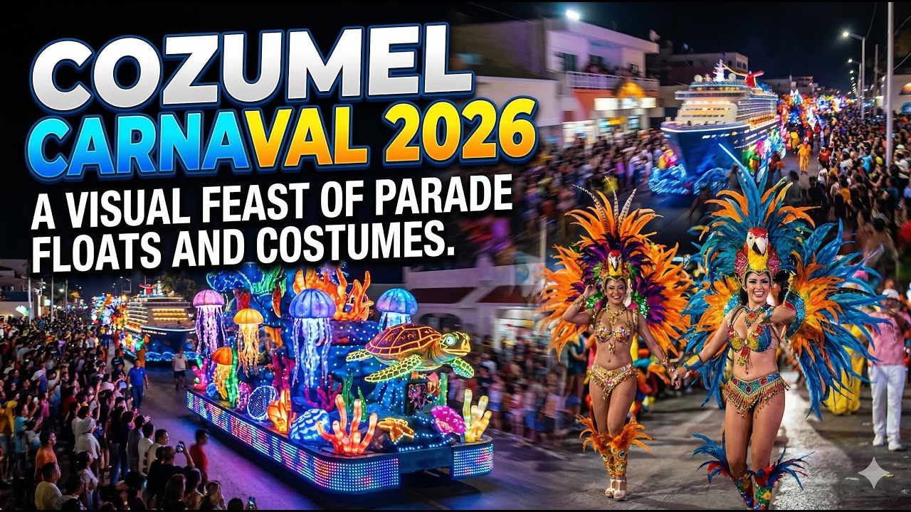 Carnaval de Cozumel 2026: A Visual Feast of Parade Floats and