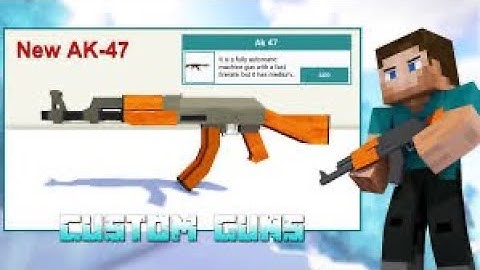 Guns In Minecraft | Command Block Showcase