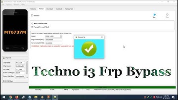 Tecno i3 Pattern+ Frp Bypass Sp Flash Tool 2021