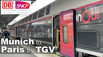 Wie schnell fährt der TGV nach Paris?