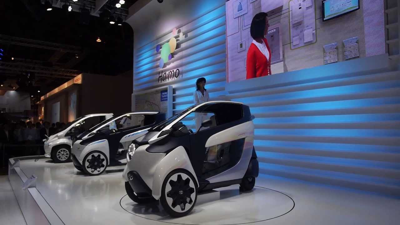 Toyota Ha:mo electric vehicle prototype presentation (dubbed in English)
