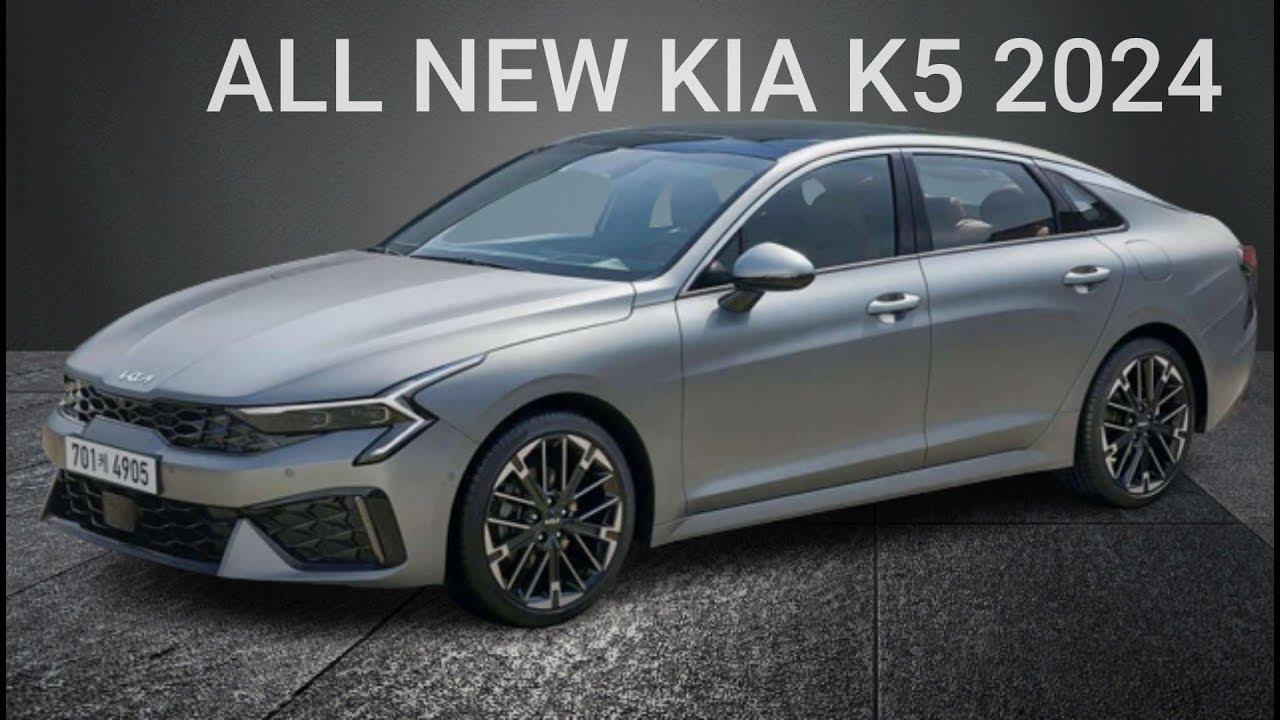 New KIA K5 2024 facelift update - YouTube