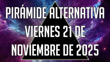 🔺 Pirámide Alternativa para el Viernes 21 de Noviembre de 2025 - Lotería de Panamá