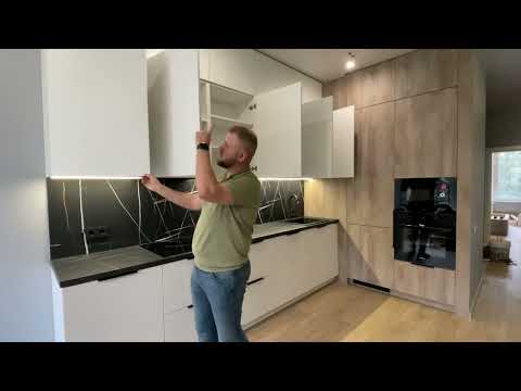 Обзор установленной кухни в ЖК «Vitality” г.Москва