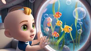 Ocean Whale Bus Song 🐳 | Soft Sea Adventure with Sky screenshot 1