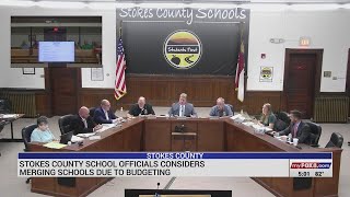 Stokes County school officials consider merging schools due to budgeting