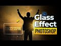 How to Create Glass Effect in Photoshop | Photoshop Tutorial for Beginners (Marathi)