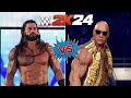 The Final Boss Rock vs Roman Reigns | Let's Play WWE 2K24 PC Gameplay | Punchi Man Gaming