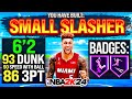 Introducing my new 62 slasher pg build in nba 2k24