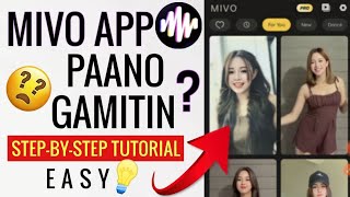 HOW TO USE MIVO APP?🤔 HOW TO EDIT OR FACE SWAP PICTURES & VIDEOS IN MIVO APP? | MIVO APP TUTORIAL screenshot 4