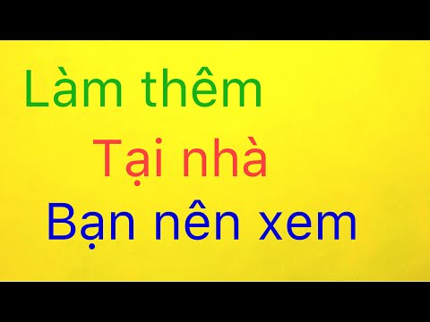 Việc làm thêm tại nhà: Đan giỏ xuất khẩu