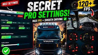 TRUCKERS OF EUROPE 3 BEST SETTINGS 🔥 NO LAG + 120FPS + REALISTIC DRIVING