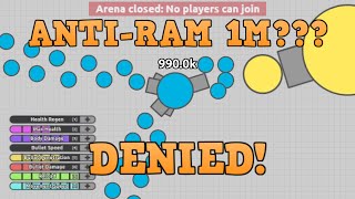 DENIED 1 Million - Anti-Ram Booster = OP | Diep.io