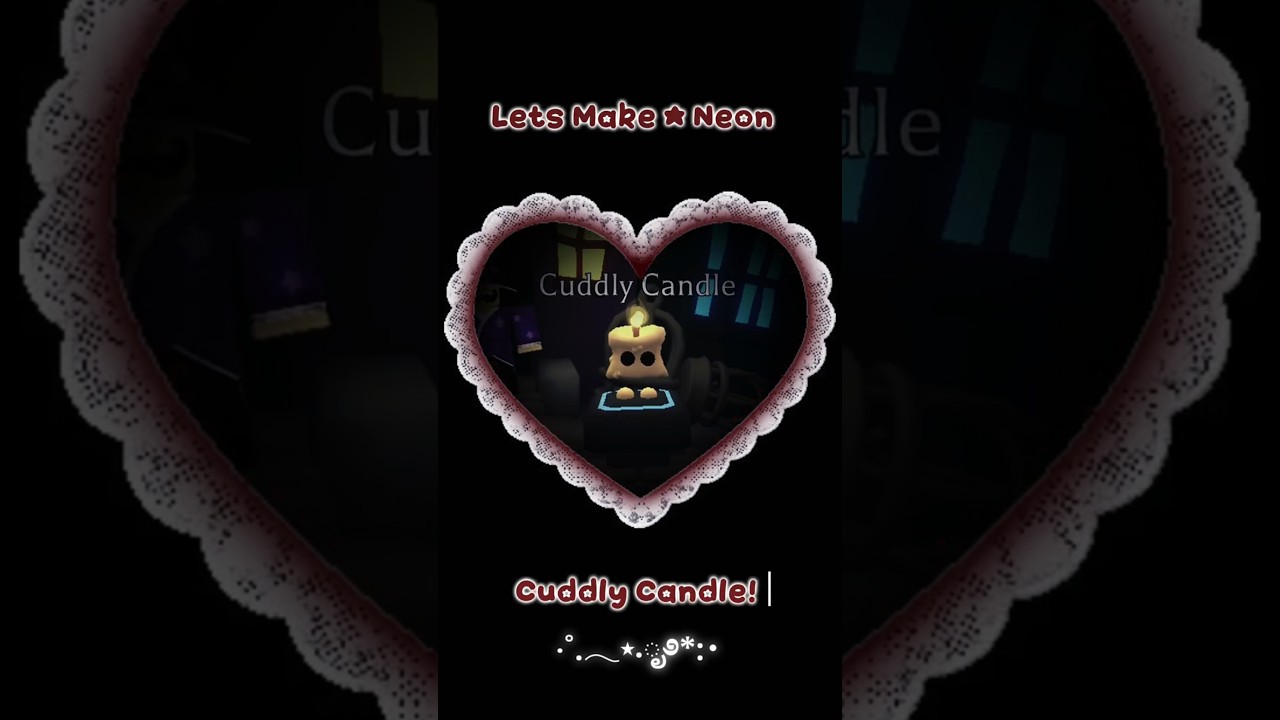 I forgot to post this. 😅 But the Cuddly Candle is super cute, I want a mega!  