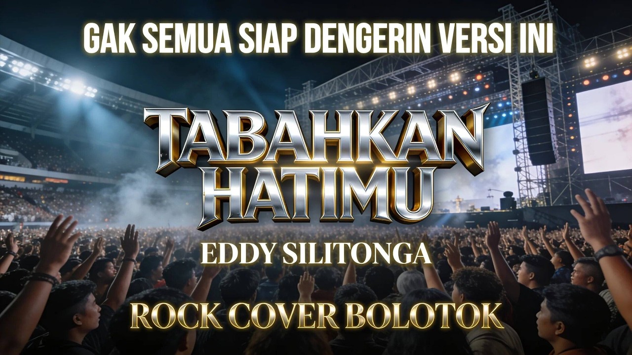 TABAHKAN HATIMU – EDDY SILITONGA | ROCK COVER BOLOTOK