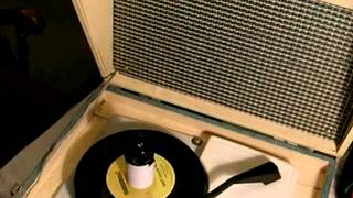 1958 Silvertone Manumatic Stereo Record Player w/ AM Radio