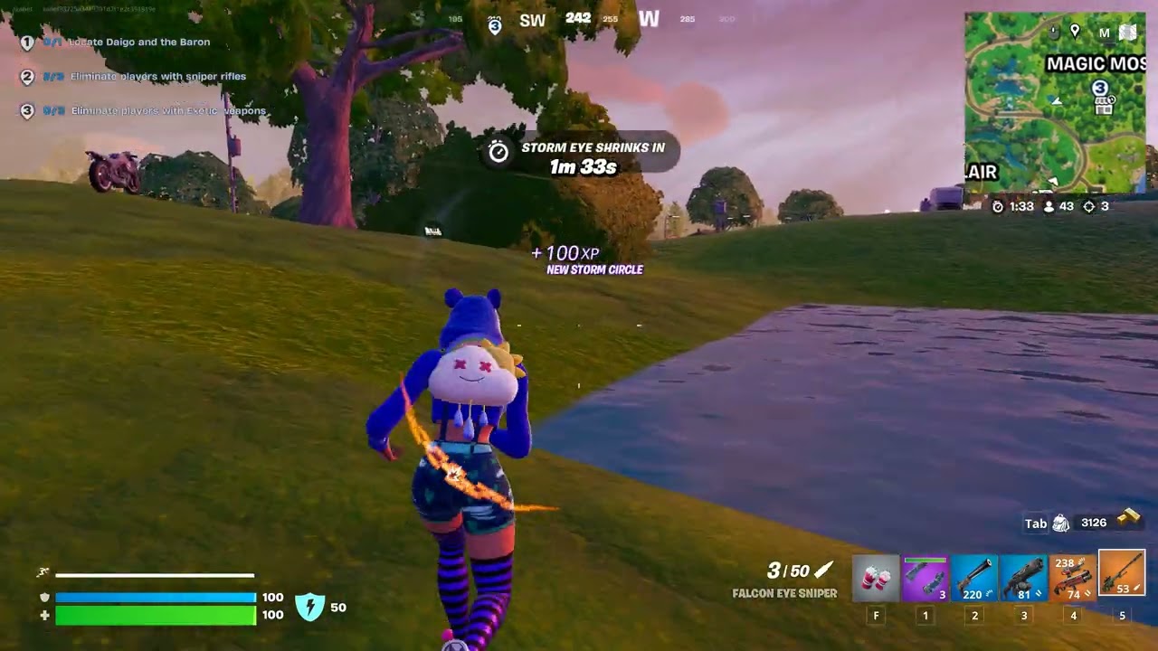 sniper double elim no reload