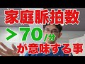 【家庭脈拍数】家庭血圧を測定したときに表示される脈拍数が、死亡リスクと関連があるという話。脈拍が70/分を超えている人は要注意!