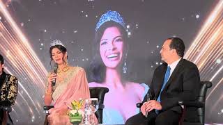 My question from Miss Universe 2023 #trending #bollywood #missuniverse #journalistrajesh