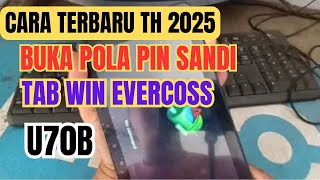 SOLUTION TO OPEN EVERCOSS U70B TAB WIN SCREEN PASSWORD 100% SUCCESSFUL