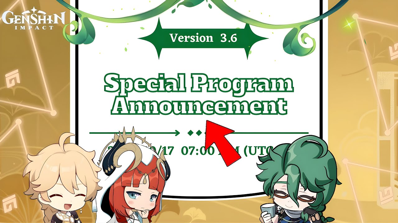 FINALLY!! 300 Primogems CODE And 4.1 Special Program Date CONFIRMED -  Genshin Impact 