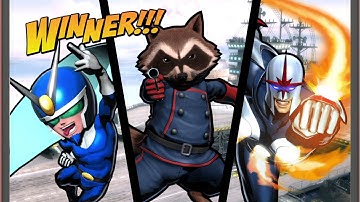ULTIMATE MARVEL VS. CAPCOM 3 Nova/Rocket Raccoon/Viewtiful Joe Playthrough