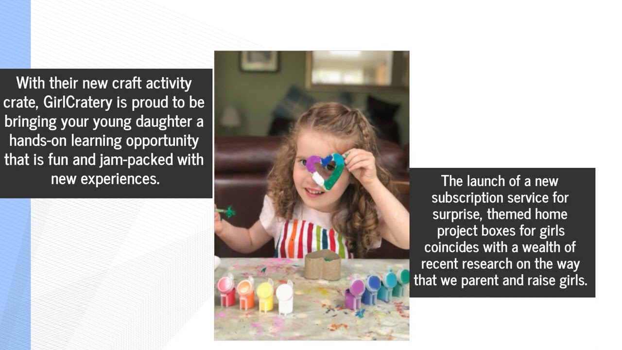 Crafting & Creativity Subscription Box For Girls Has Art Projects With Feathers, Buttons & Clay