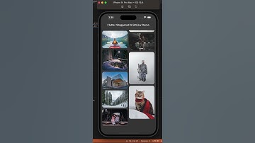 Staggered GridView Flutter Tutorials
